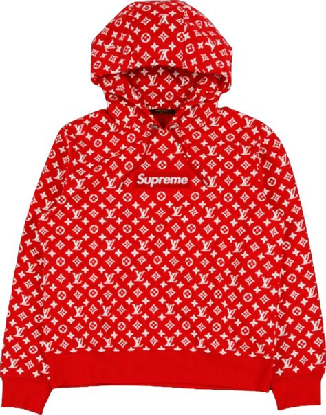 stockx supreme louis vuitton hoodie grailed|supreme box logo sweatshirt.